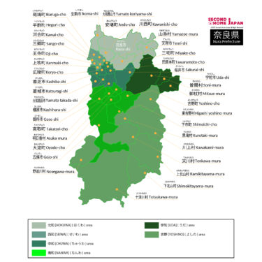 English-Nara-久草-Map